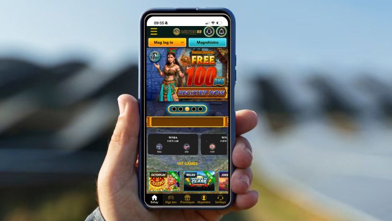Milyon88 Casino on a phone screen