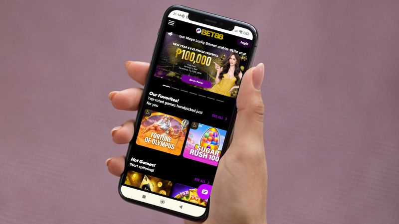 Bet88 Casino on a phone screen