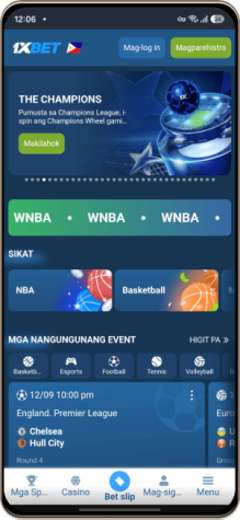 Mobile Screenshot of 1xBet Casino
