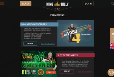 King Billy Casino – Slots