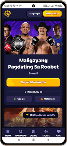 Mobile screenshot of Roobet Casino
