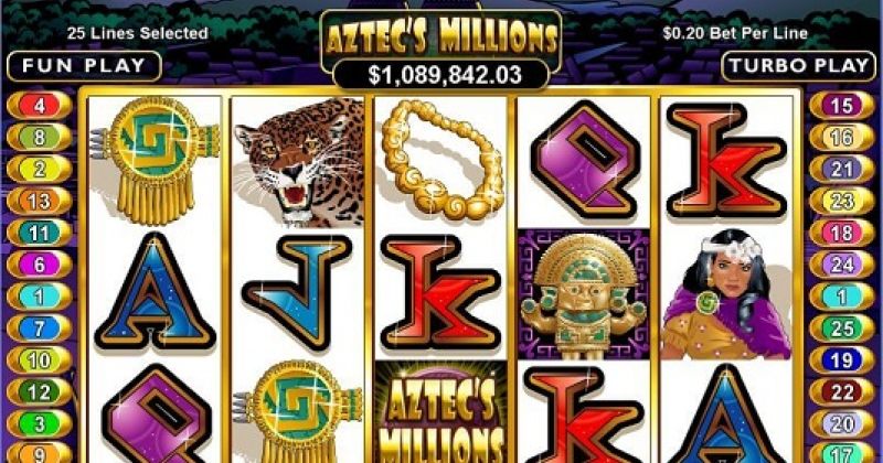 Play in Aztec's Millions slot online from RealTime Gaming for free now | Ecasinos.ph