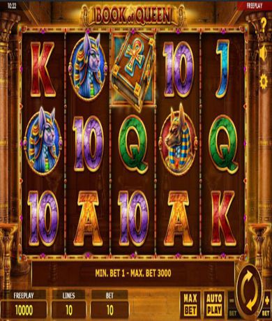 Play in Book of Queen Slot Online from Amatic for free now | Ecasinos.ph