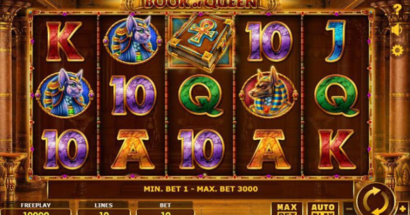Play in Book of Queen Slot Online from Amatic for free now | Ecasinos.ph