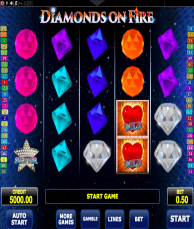 Play in Diamonds On Fire Slot Online From Amatic for free now | Ecasinos.ph