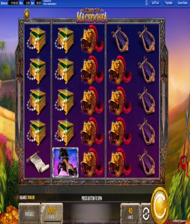 Play in King of Macedonia slot online from IGT for free now | Ecasinos.ph