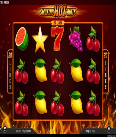 Play in Smoking Hot Fruits 20 Slot Online from 1x2Gaming for free now | Ecasinos.ph