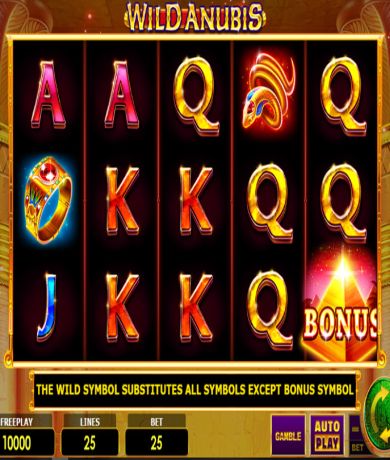 Play in Wild Anubis Slot Online from Amatic for free now | Ecasinos.ph