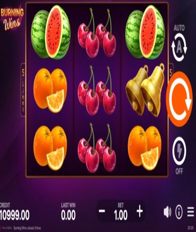 Play in Burning Wins: Classic 5 Lines Slot Online from Playson for free now | Ecasinos.ph