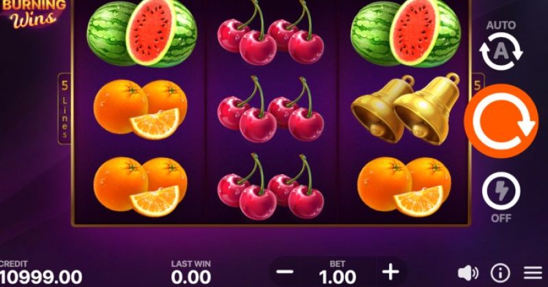 Play in Burning Wins: Classic 5 Lines Slot Online from Playson for free now | Ecasinos.ph