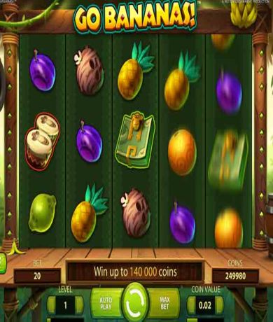 Play in Go Bananas Slot Online From Netent for free now | Ecasinos.ph