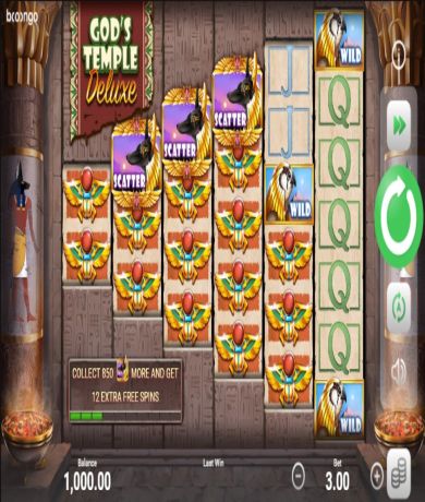 Play in God's Temple Deluxe slot online from Booongo for free now | Ecasinos.ph