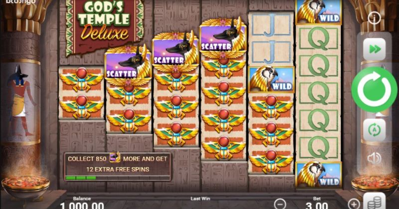 Play in God's Temple Deluxe slot online from Booongo for free now | Ecasinos.ph