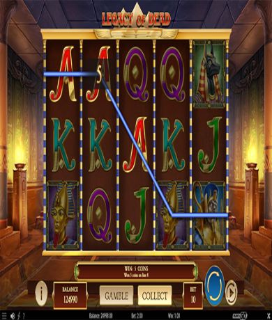 Play in Legacy of Dead Slot Online from Play'n GO for free now | Ecasinos.ph