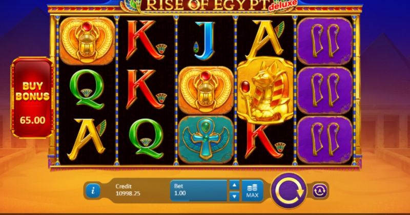 Play in Rise of Egypt: Deluxe slot online from Playson for free now | Ecasinos.ph