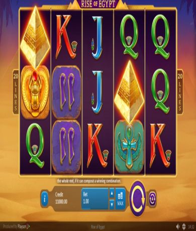 Play in Rise of Egypt slot online from Playson for free now | Ecasinos.ph