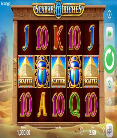 Play in Scarab Riches slot online from Booongo for free now | Ecasinos.ph